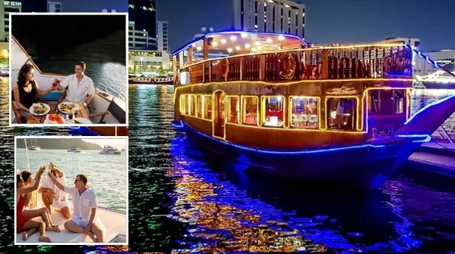 Romantic Boat Dinner Dubai